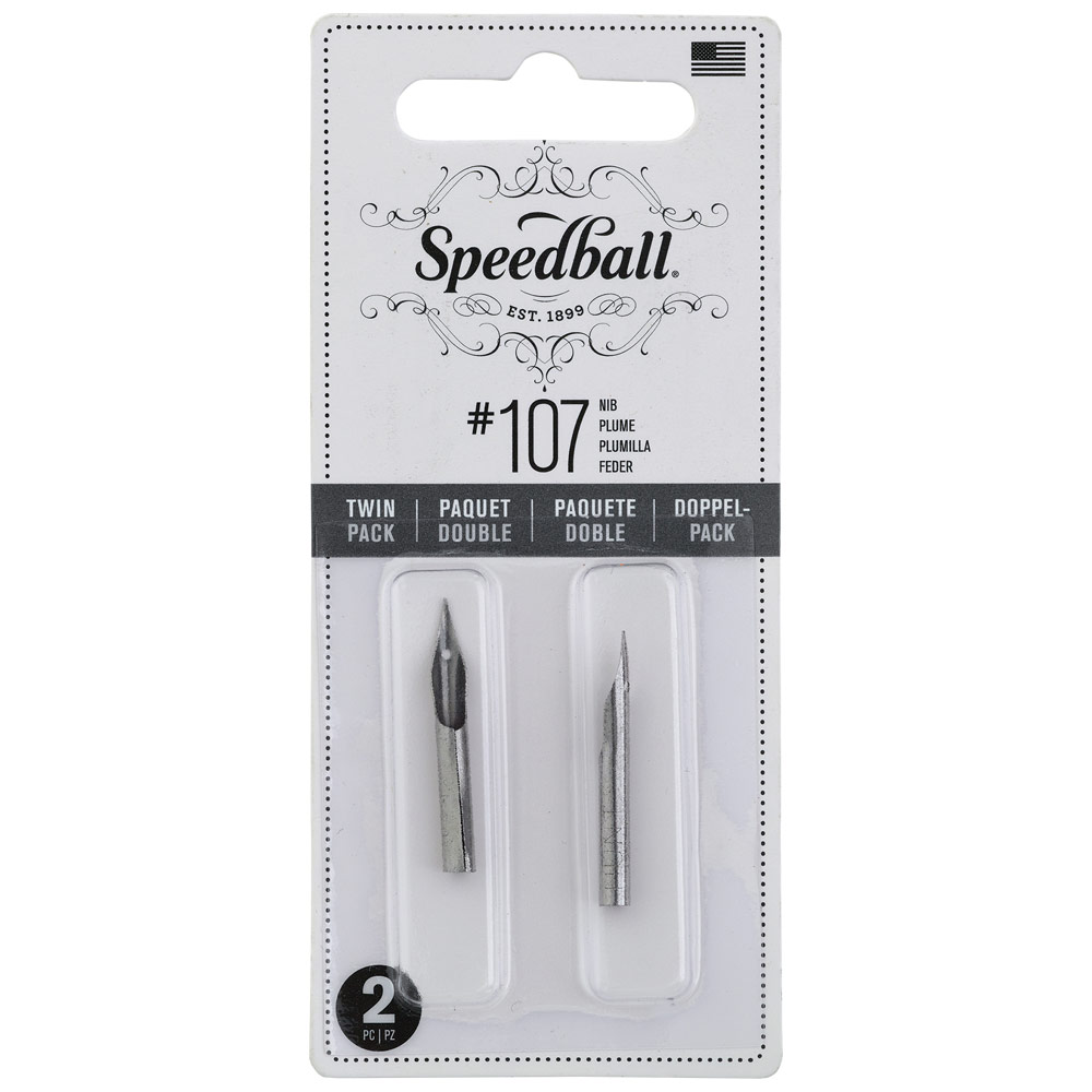 Speedball Hunt Artist Pen Nib 2 Pack #107