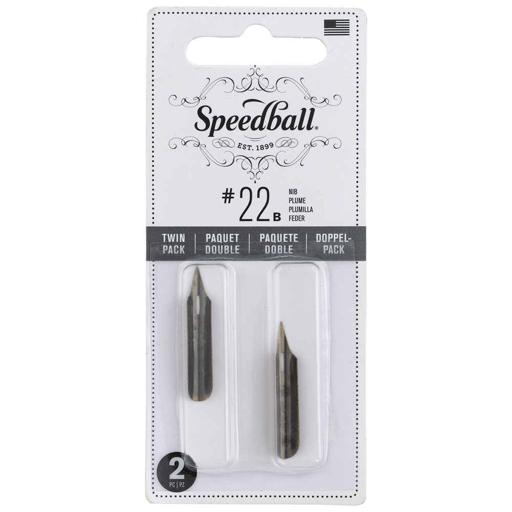 Speedball Hunt Artist Pen Nib 2 Pack #22B