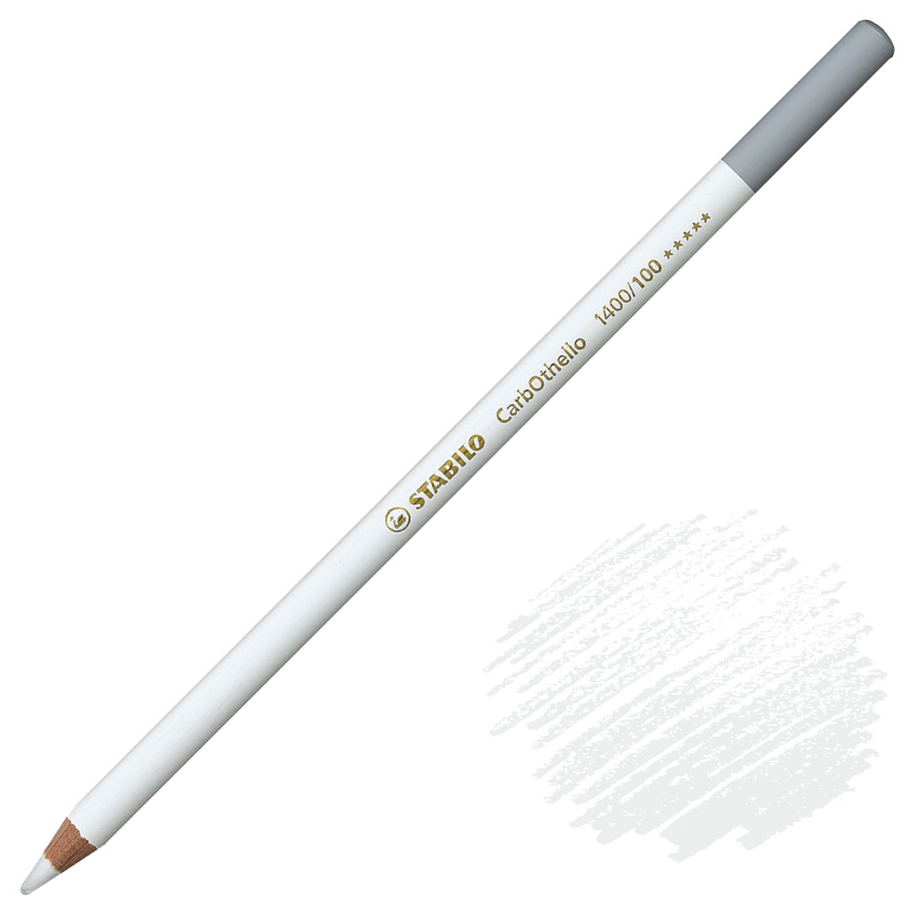 Stabilo CarbOthello Chalk Pastel Pencil Titanium White