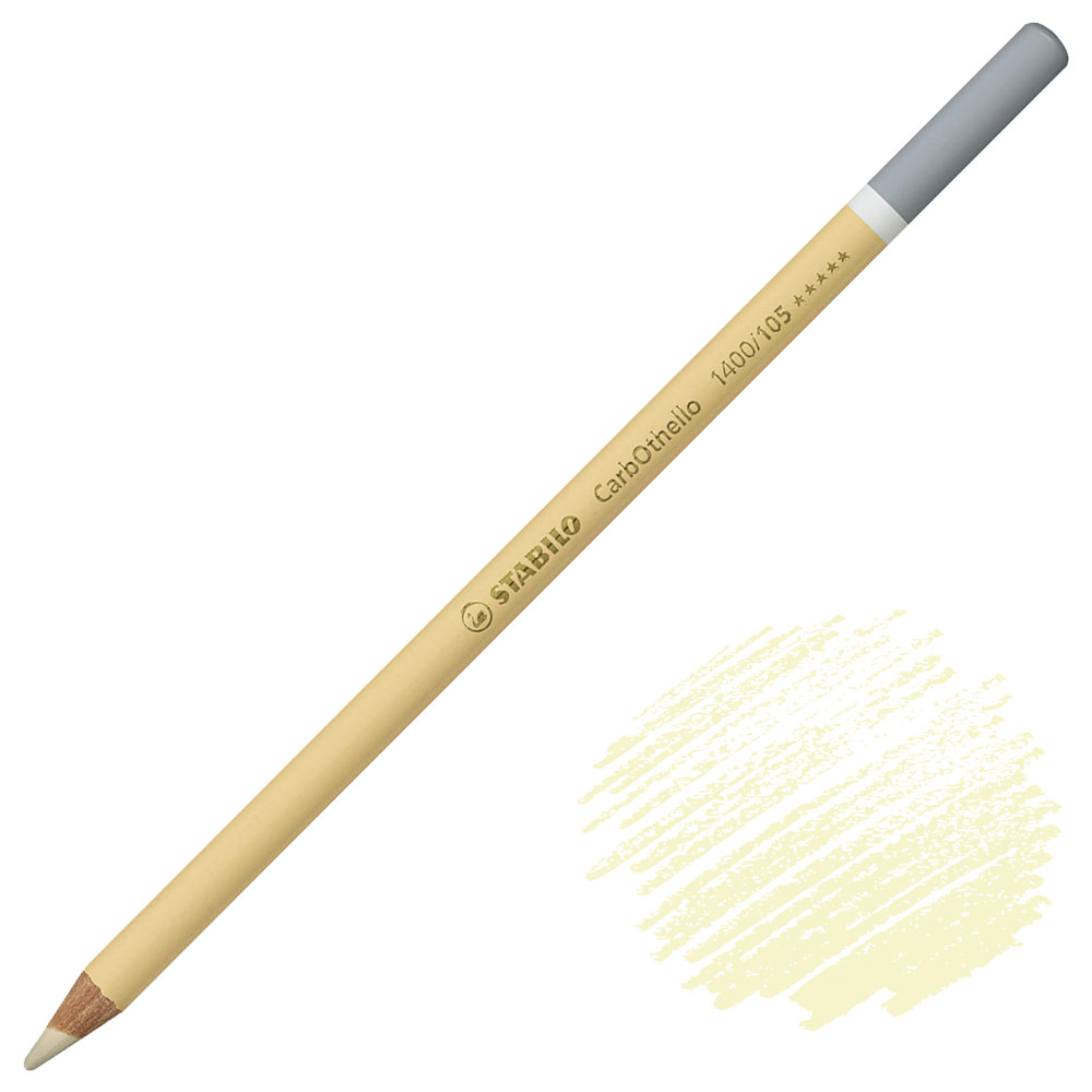 Stabilo CarbOthello Chalk Pastel Pencil Ivory White