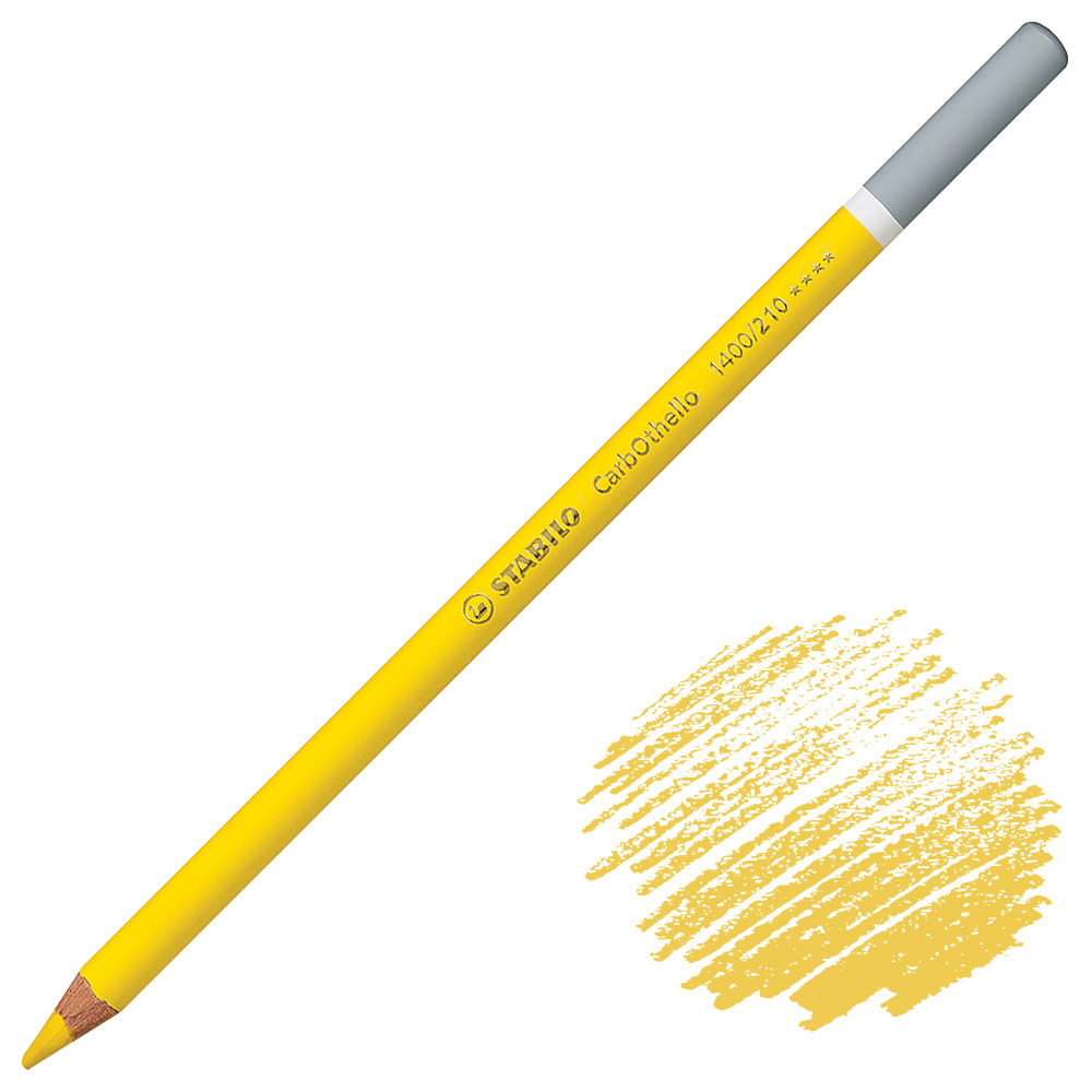 Stabilo CarbOthello Chalk Pastel Pencil Orange Yellow