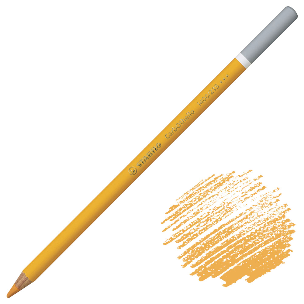 Stabilo CarbOthello Chalk Pastel Pencil Indian Yellow