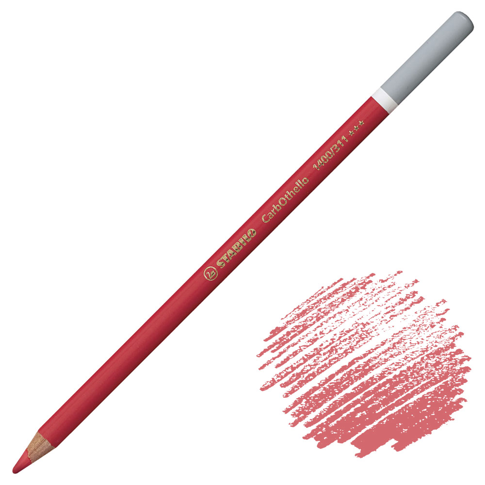 Stabilo CarbOthello Chalk Pastel Pencil Carmine Red Middle