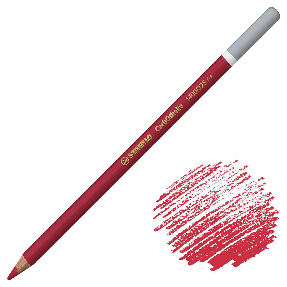 Stabilo CarbOthello Chalk Pastel Pencil Carmine Red Deep