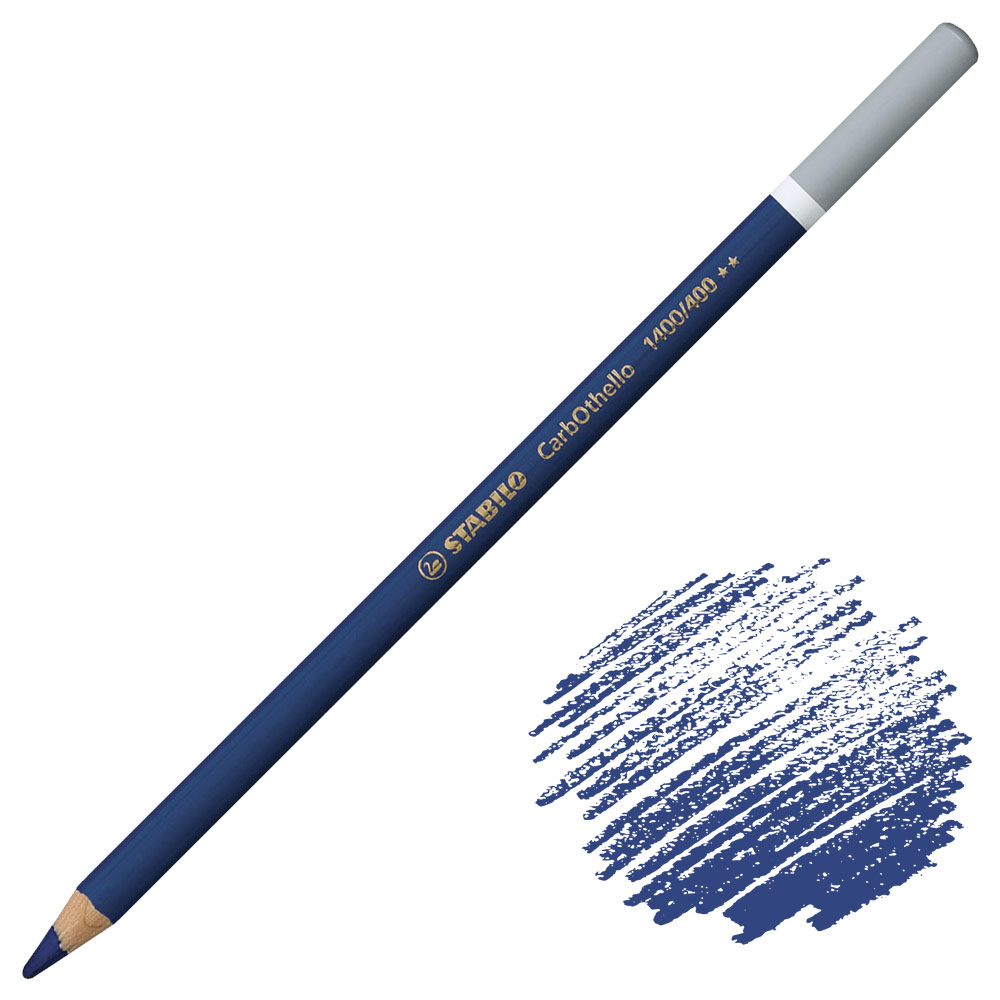 Stabilo CarbOthello Chalk Pastel Pencil Parisian Blue