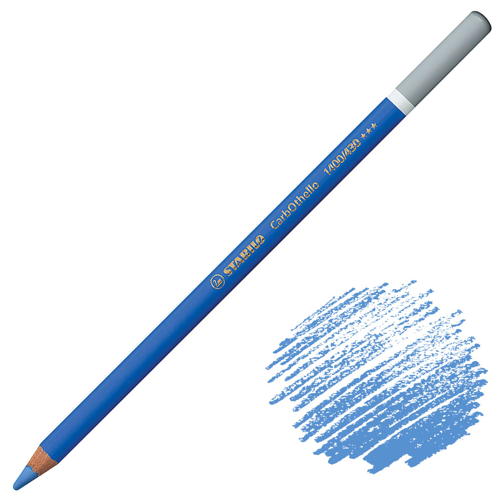 Stabilo CarbOthello Chalk Pastel Pencil Ultramarine Blue Middle