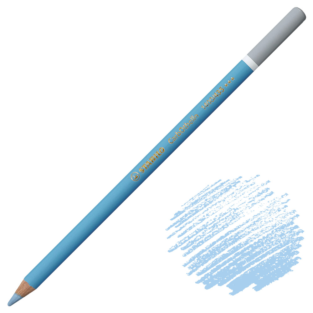 Stabilo CarbOthello Chalk Pastel Pencil Ultramarine Blue Light