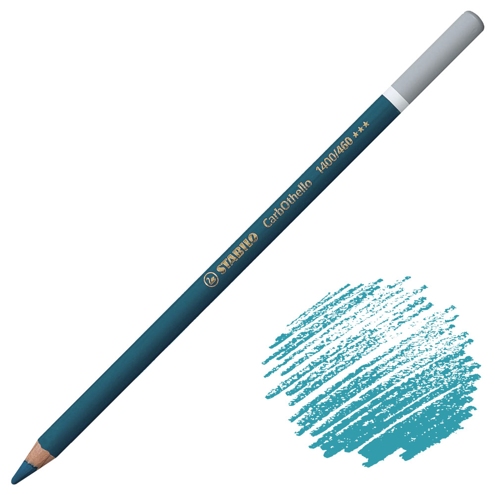Stabilo CarbOthello Chalk Pastel Pencil Turquoise Blue