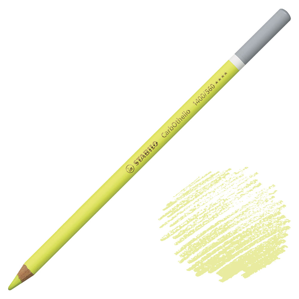 Stabilo CarbOthello Chalk Pastel Pencil Leaf Green Pale