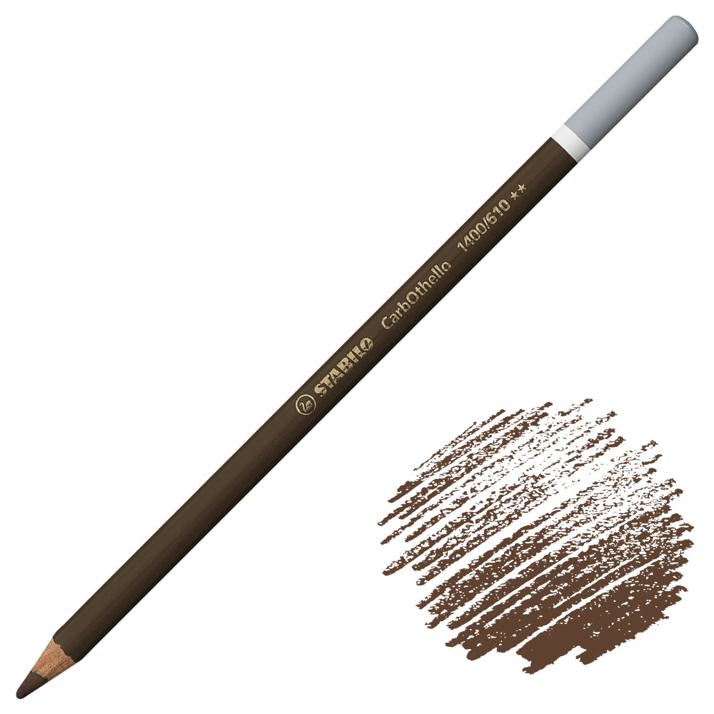 Stabilo CarbOthello Chalk Pastel Pencil Raw Umber