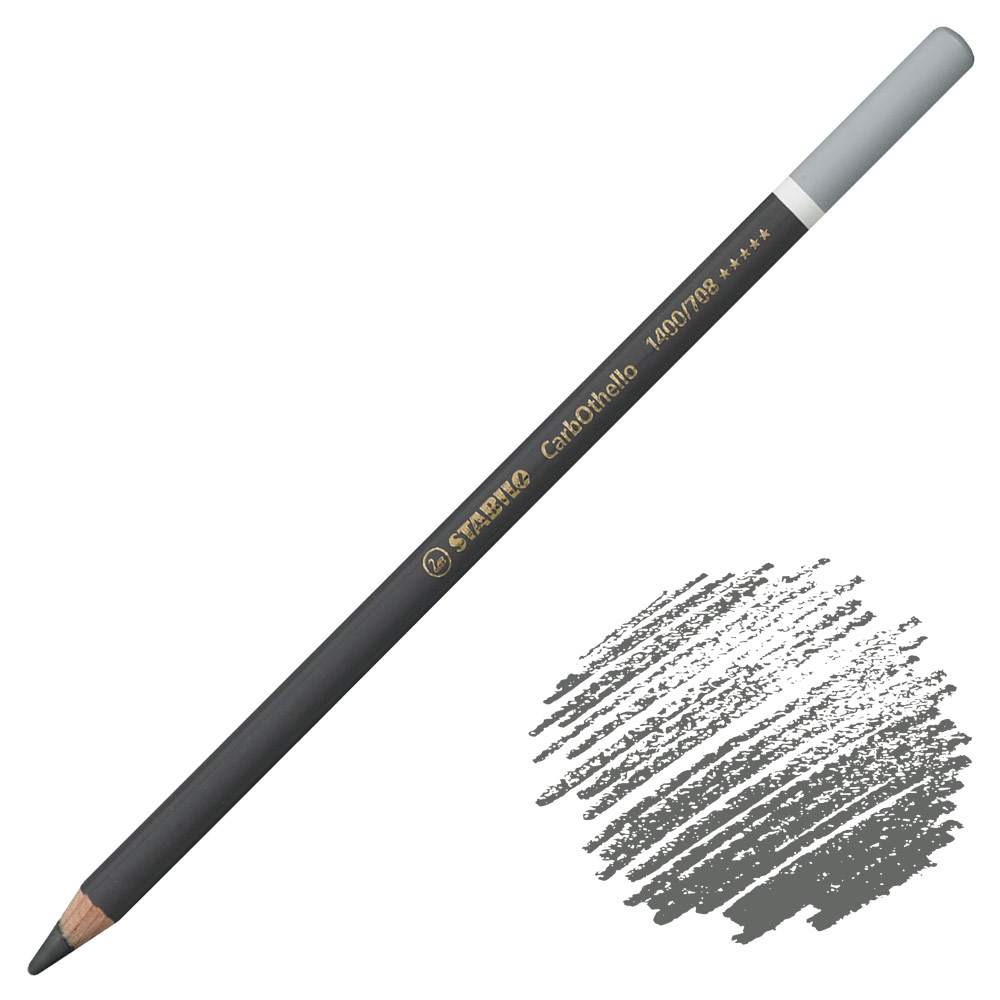 Stabilo CarbOthello Chalk Pastel Pencil Grey 5