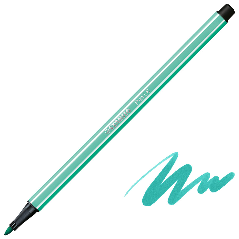 Stabilo Pen 68 Premium Felt-Tip 1.0mm Ice Green
