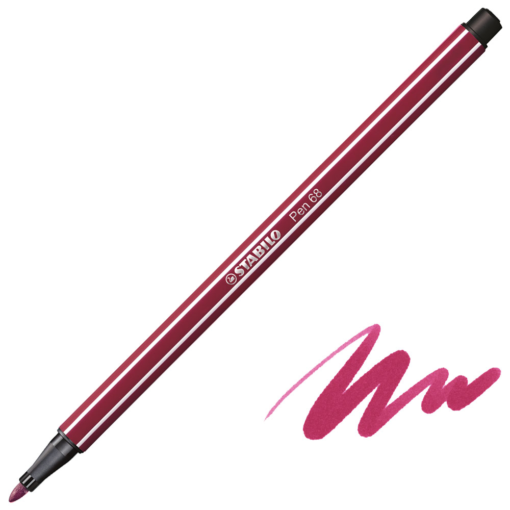 Stabilo Pen 68 Premium Felt-Tip 1.0mm Purple