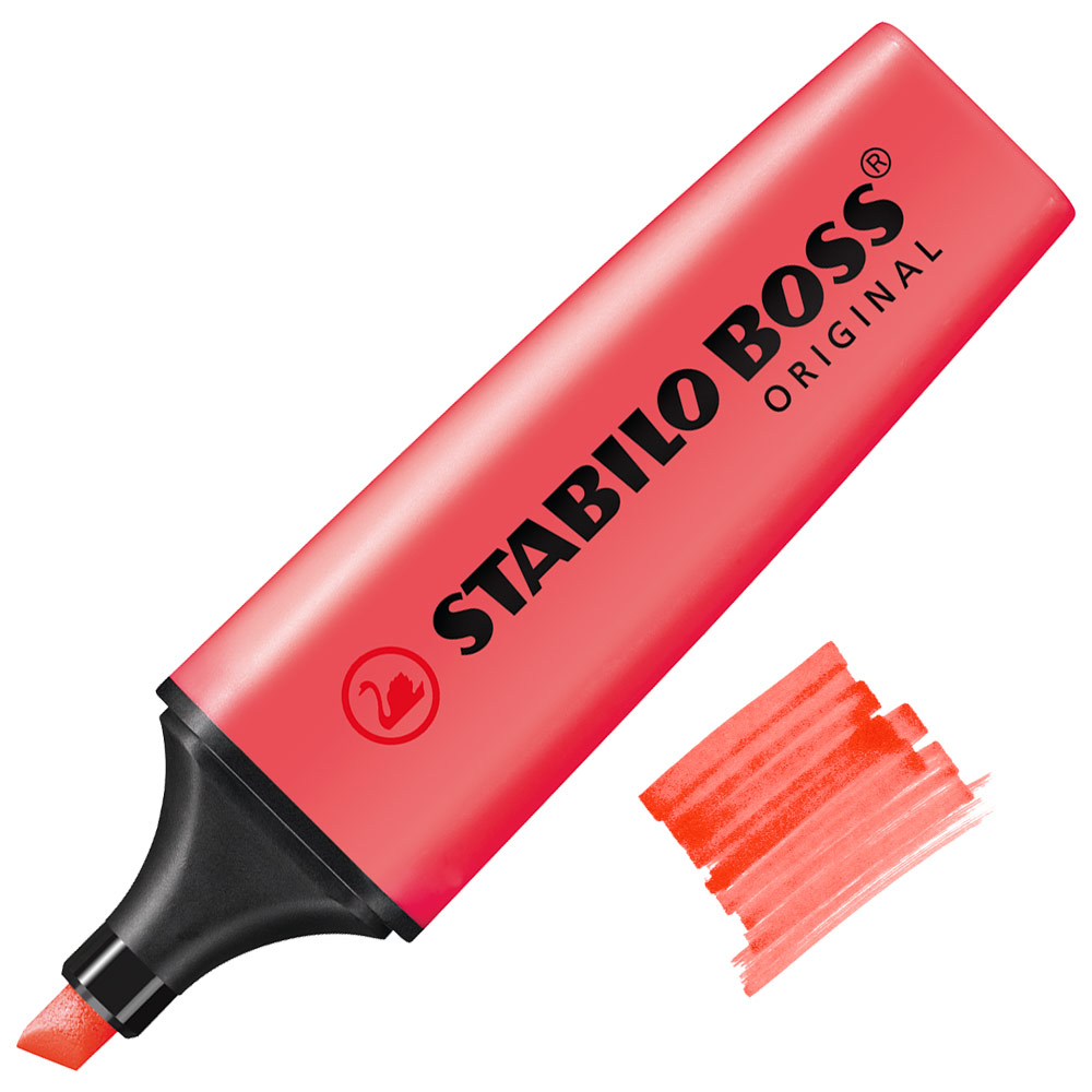 Stabilo BOSS Original Highlighter Red