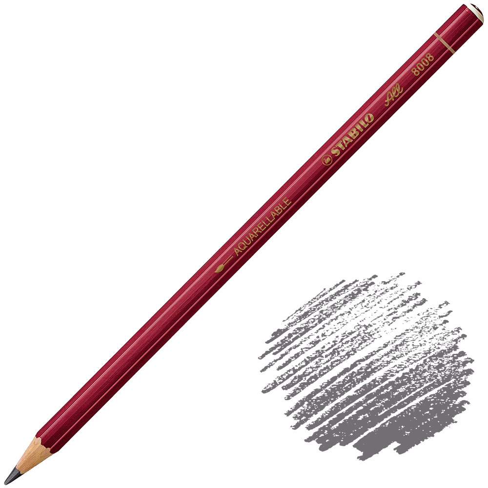 Stabilo ALL Water-Soluble Color Pencil Graphite