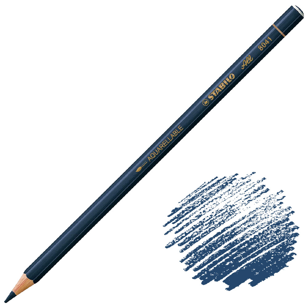Stabilo ALL Water-Soluble Color Pencil Blue
