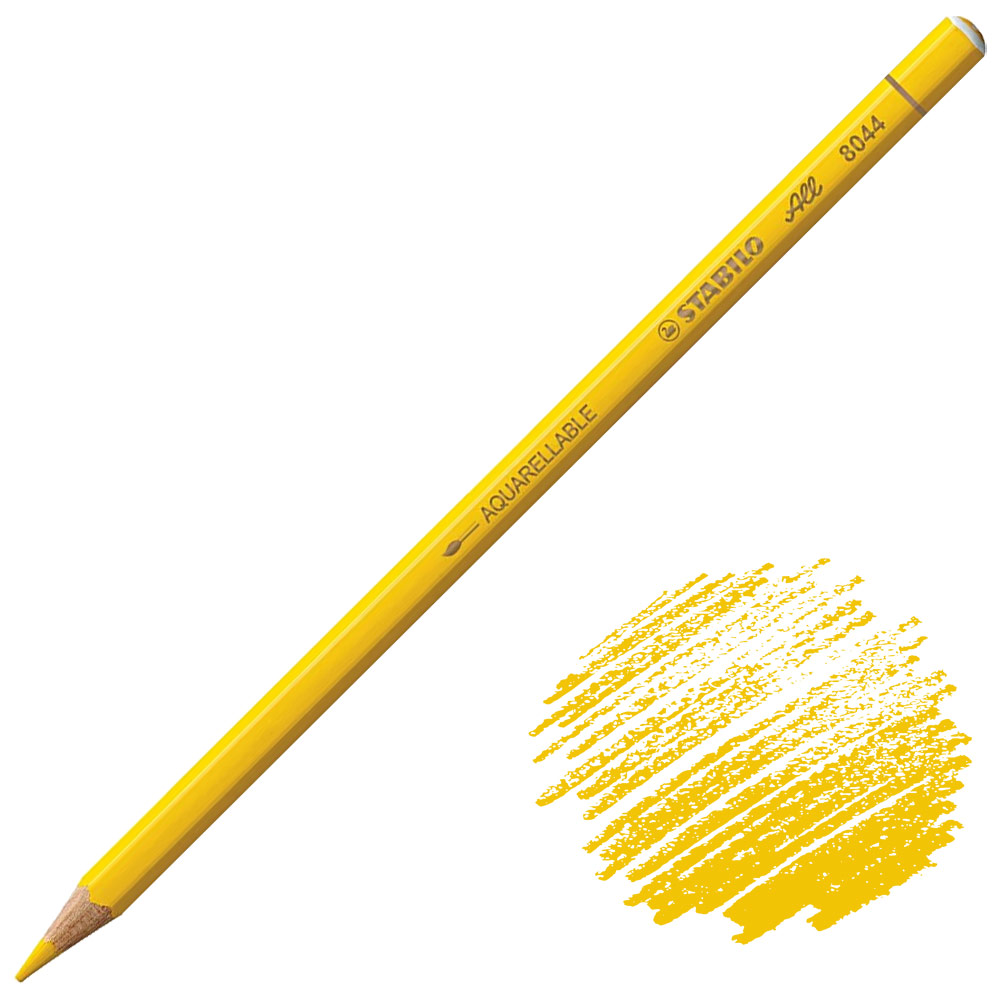 Stabilo ALL Water-Soluble Color Pencil Yellow