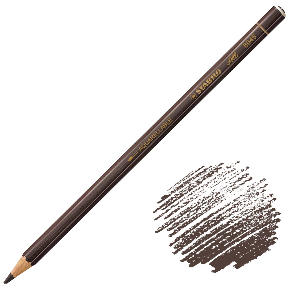 Stabilo ALL Water-Soluble Color Pencil Brown