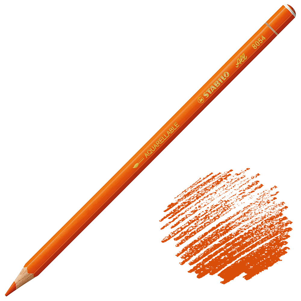 Stabilo ALL Water-Soluble Color Pencil Orange