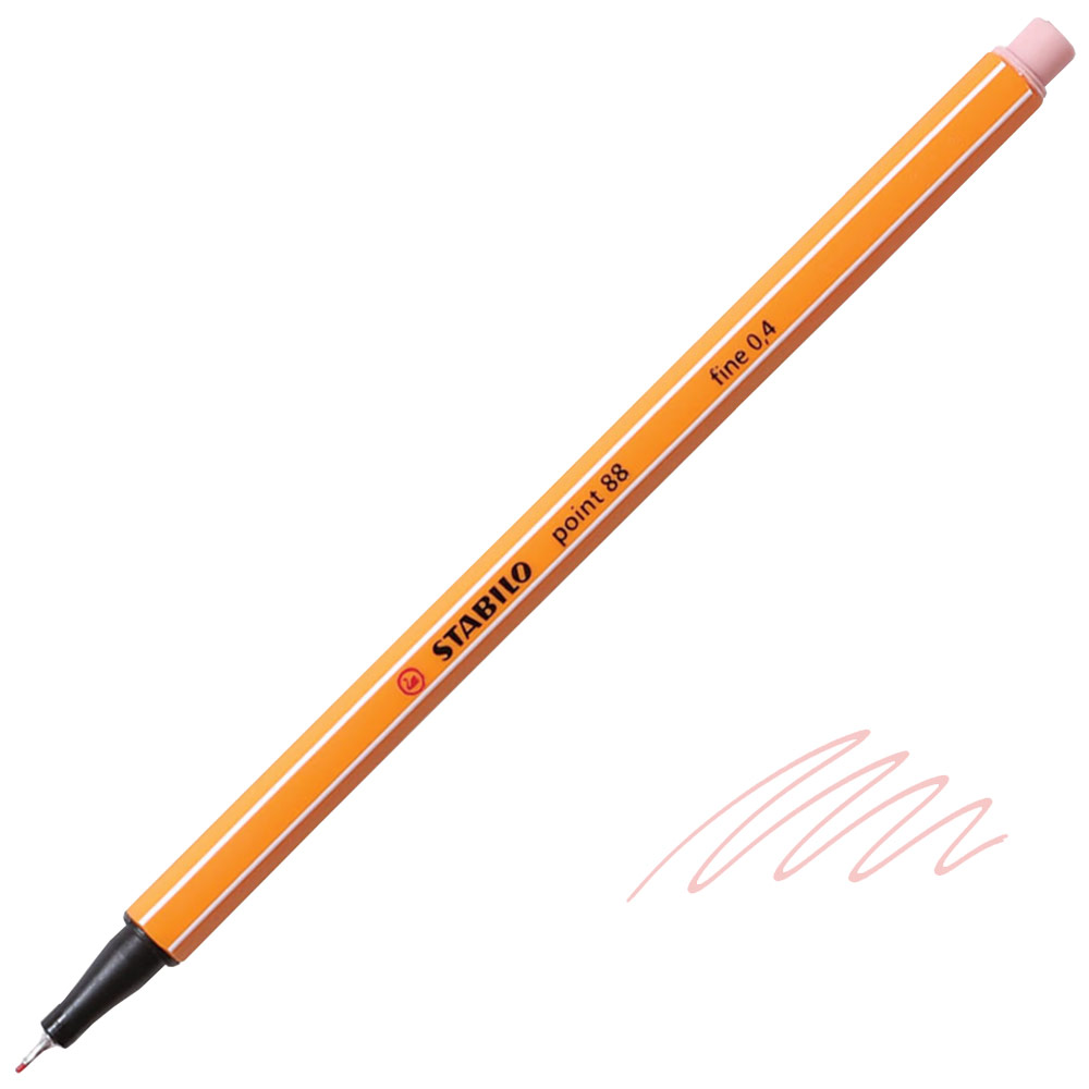 Stabilo Point 88 Fineliner Pen 0.4mm Blush