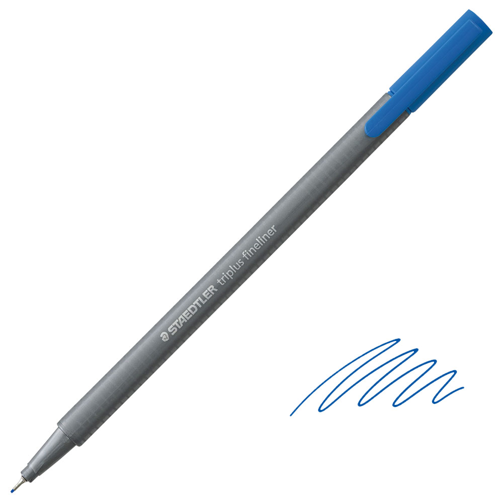 Staedtler Triplus Fineliner Pen 0.3mm Blue