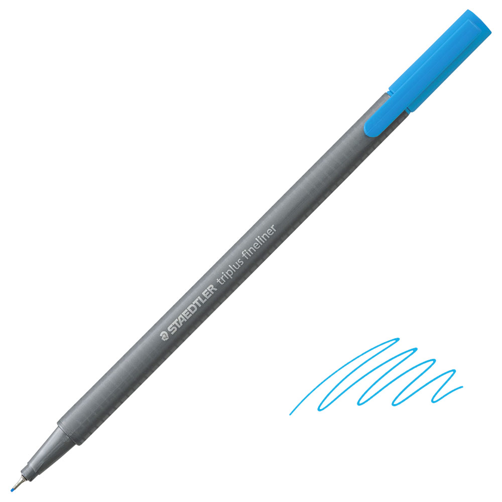 Staedtler Triplus Fineliner Pen 0.3mm Light Blue