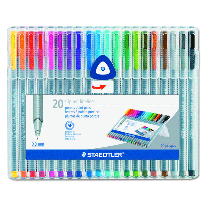 Fineliner Triplus 20pc