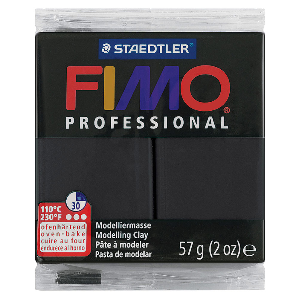 Fimo Professional Modeling Clay 2oz - Black