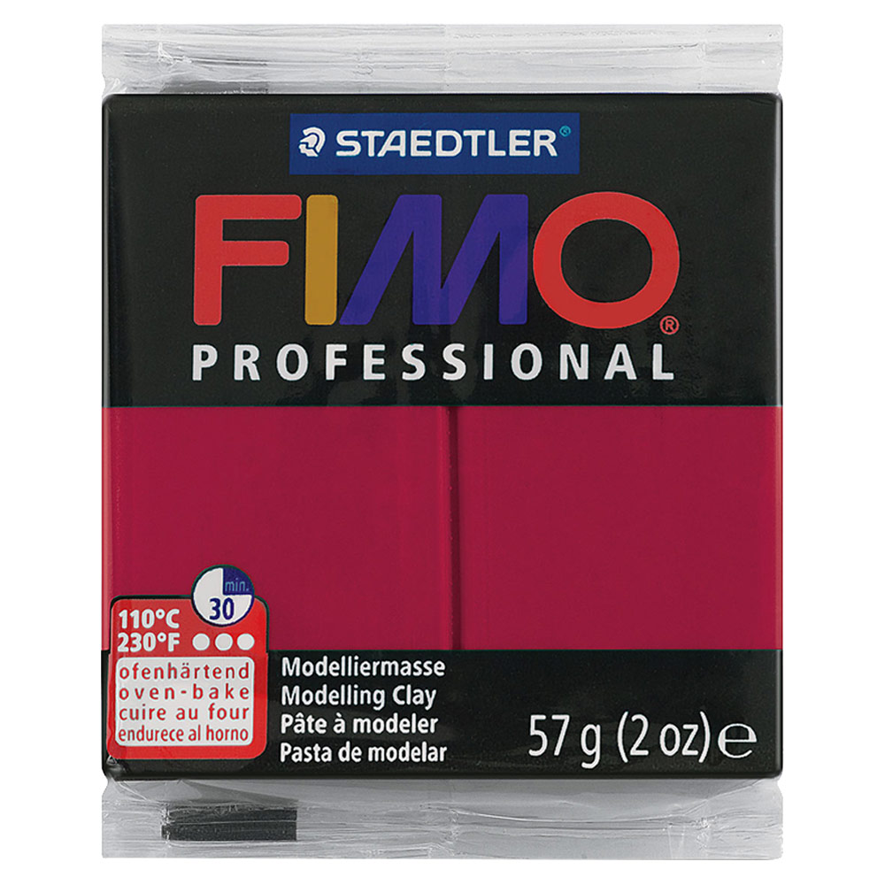 Fimo Professional Modeling Clay 2oz - Bordeaux