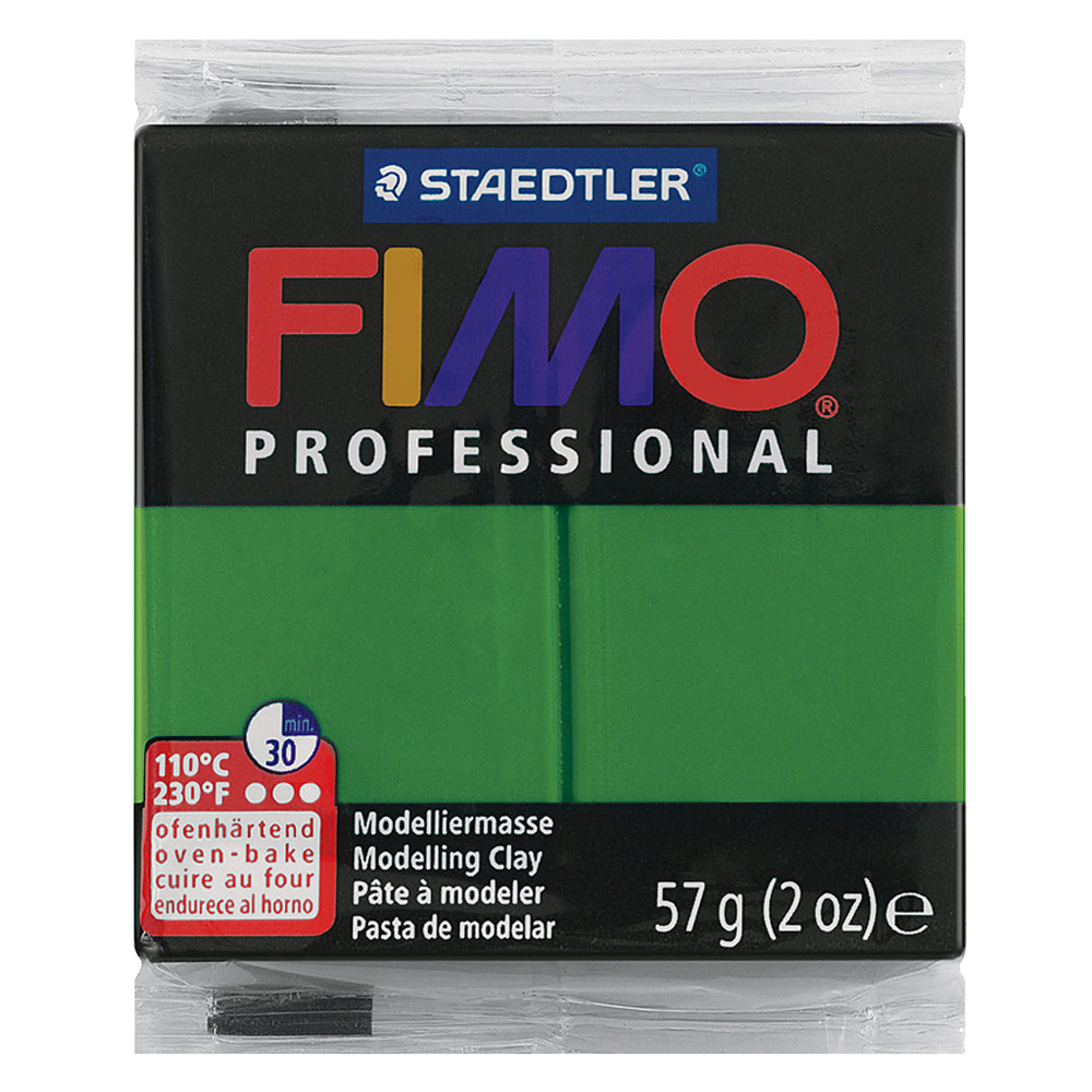 Fimo Professional Modeling Clay 2oz - Leaf Green