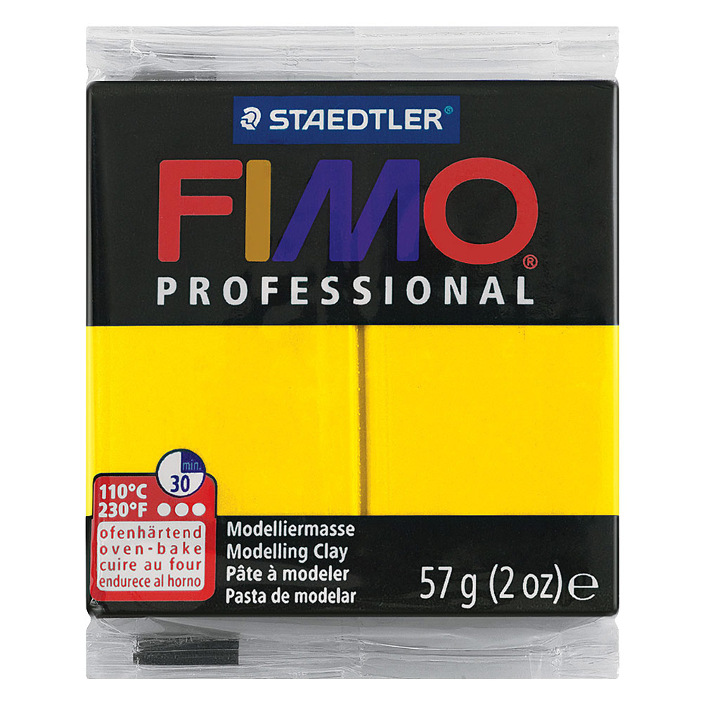 Fimo Professional Modeling Clay 2oz - Yellow