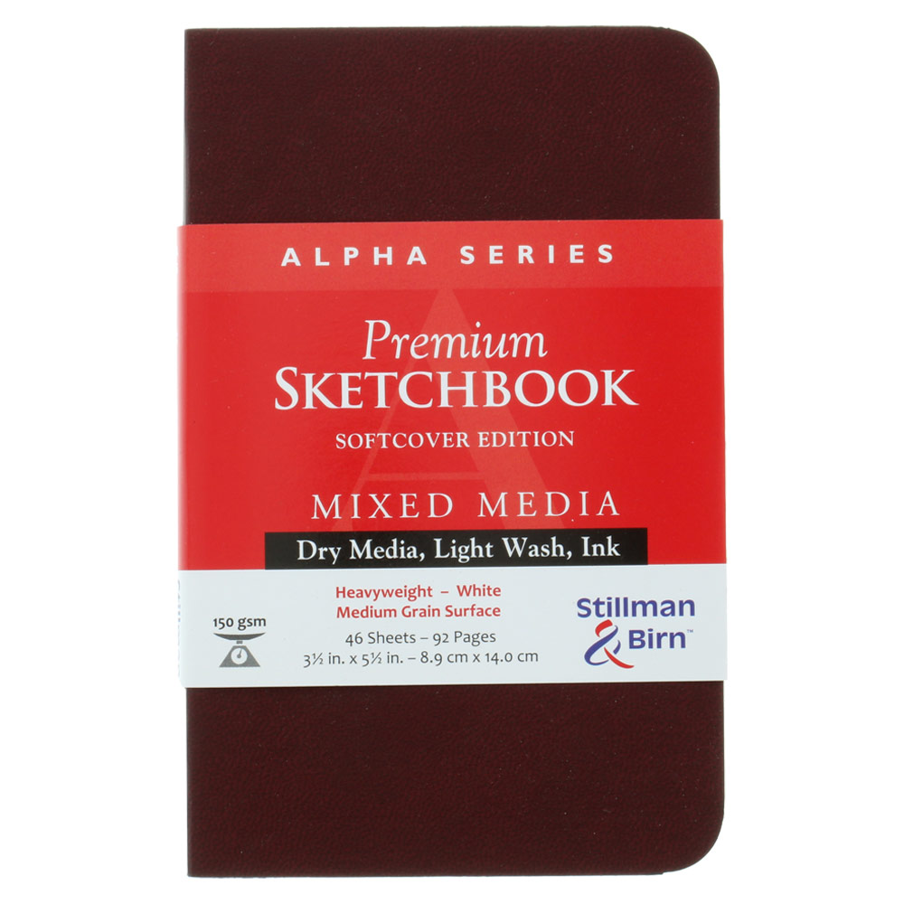 Stillman & Birn Alpha Series Mixed Media Softcover Sketchbook 3.5"x5.5"