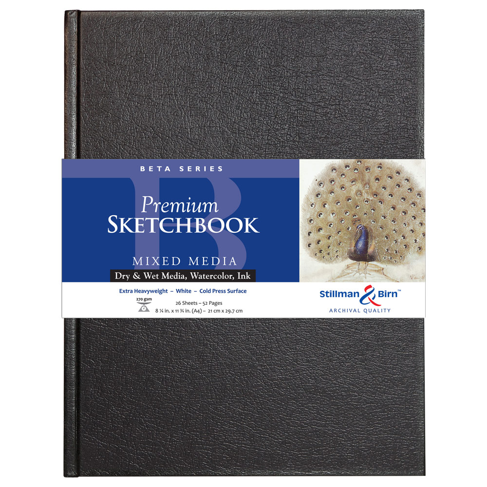 Stillman & Birn Beta Series Mixed Media Hardbound Sketchbook 8.25"x11"