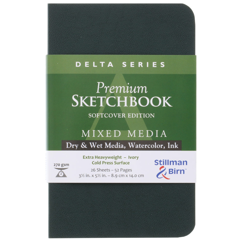 Stillman & Birn Delta Series Mixed Media Softcover Sketchbook 3.5