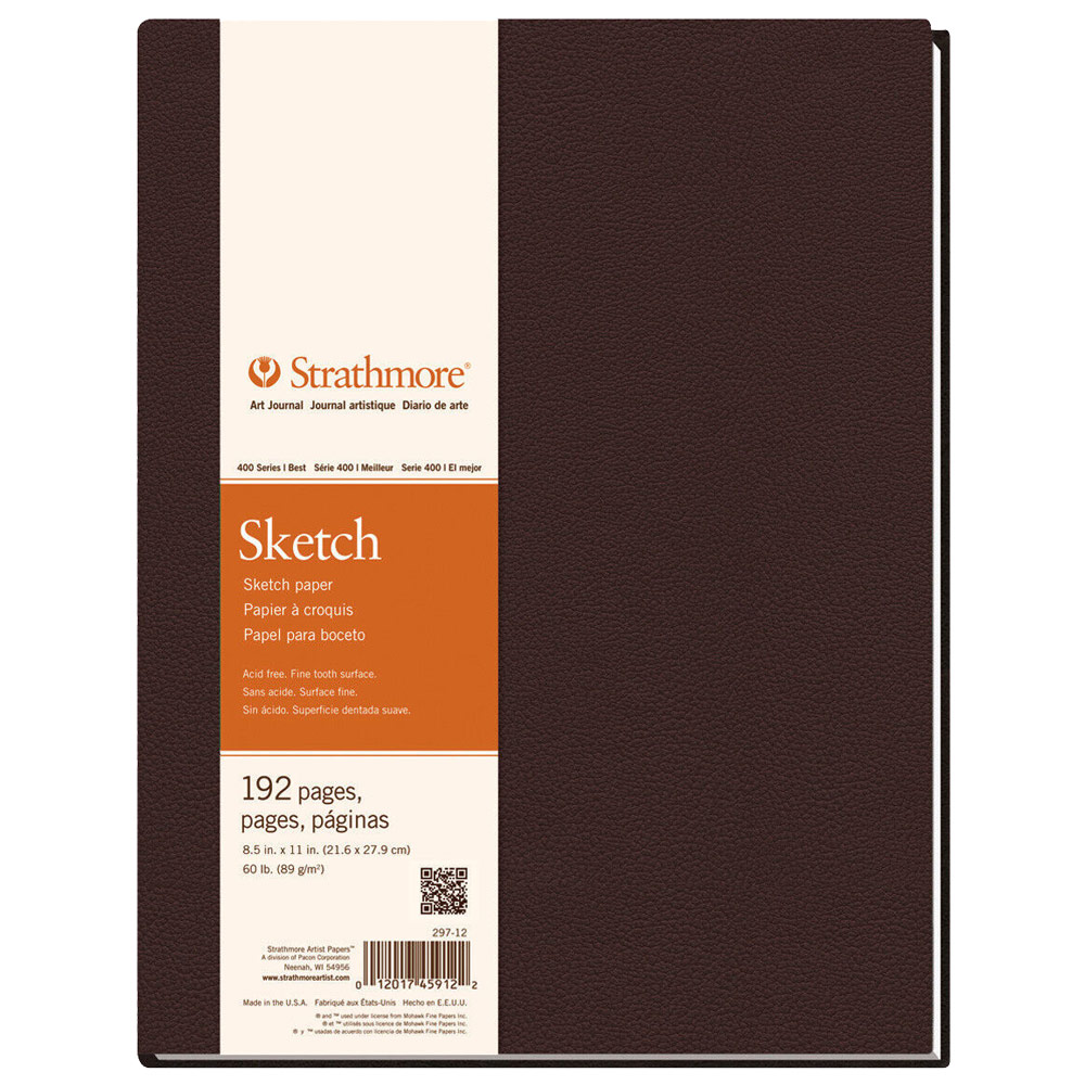 Strathmore 400 Series Sketch Hardbound Art Journal 8.5"x11"