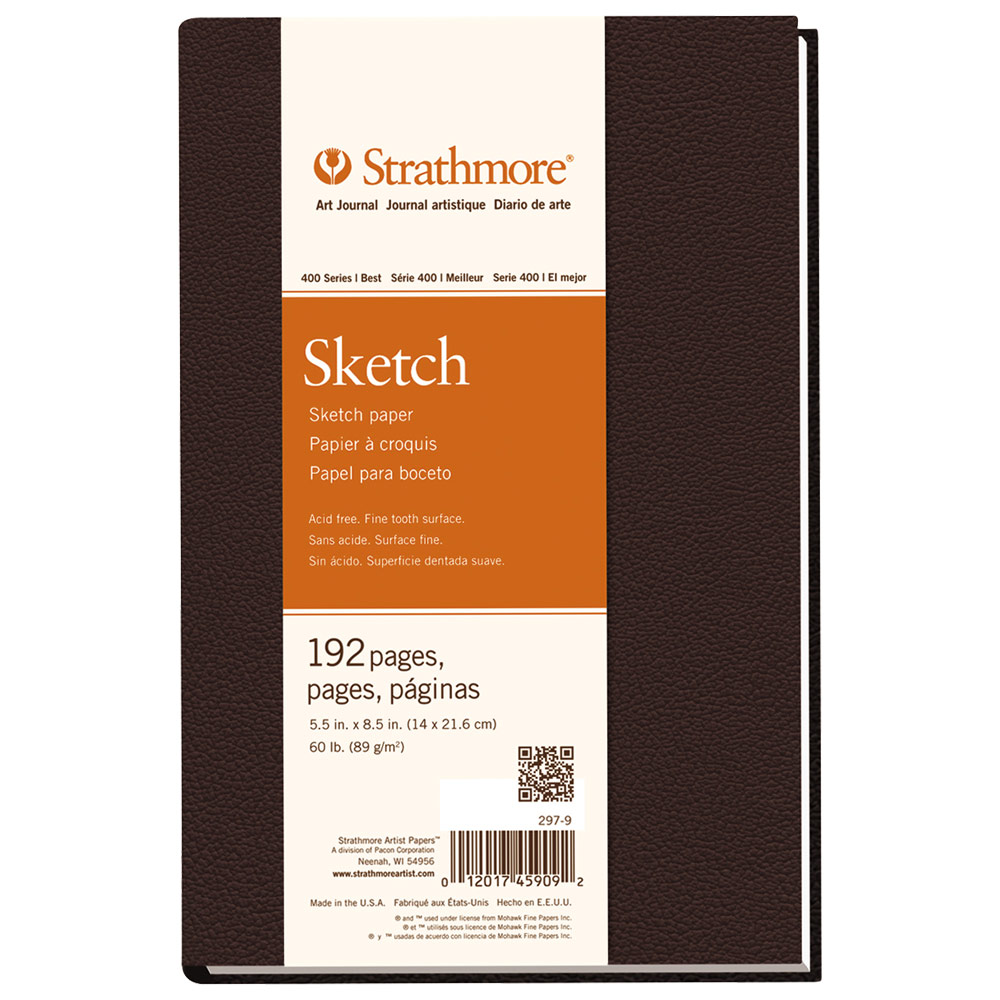 Strathmore 400 Series Sketch Hardbound Art Journal 5.5"x8.5"