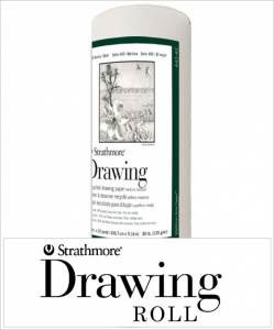 Strathmore 400 Series Recycled Drawing Roll 42"x10yd Medium Surface