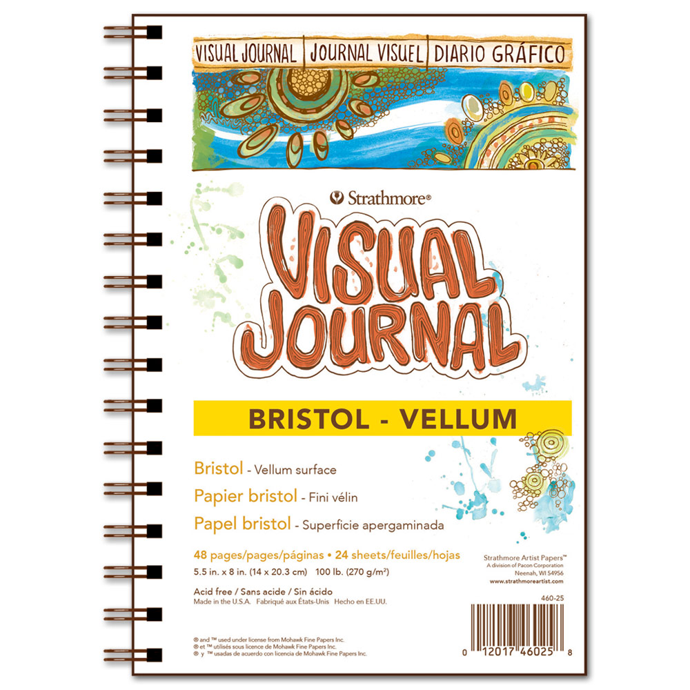 Strathmore Visual Journal Bristol 5.5"x8" Vellum