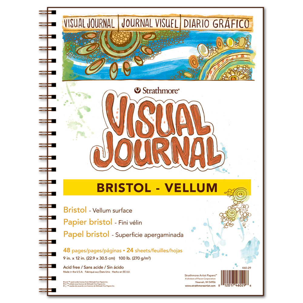 Strathmore Visual Journal Bristol 9"x12" Vellum