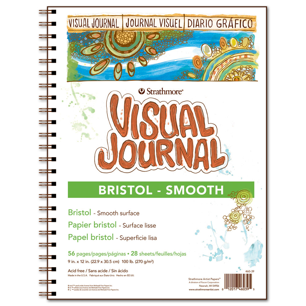 Strathmore Visual Journal Bristol 9"x12" Smooth