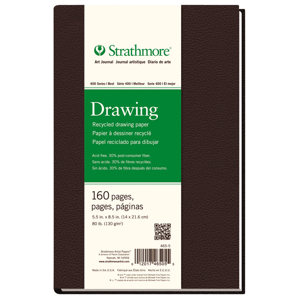 Strathmore 400 Series Recycled Drawing Hardbound Art Journal 5.5"x8.5"