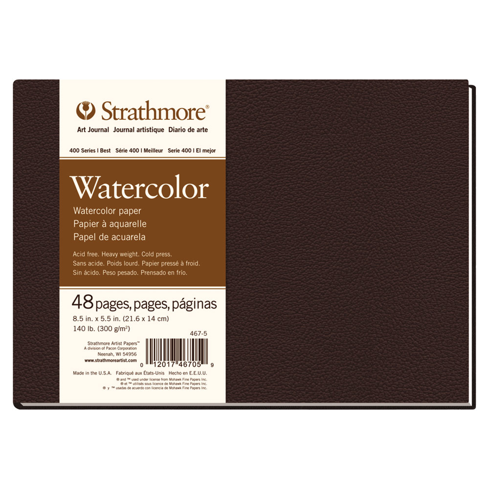 Strathmore 400 Series Watercolor Hardbound Art Journal 5.5 x 8.5"