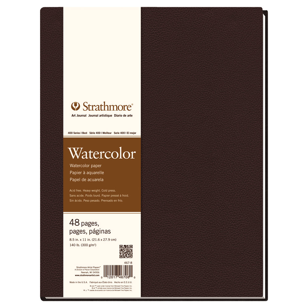 Strathmore 400 Series Watercolor Hardbound Art Journal 8.5"x11"