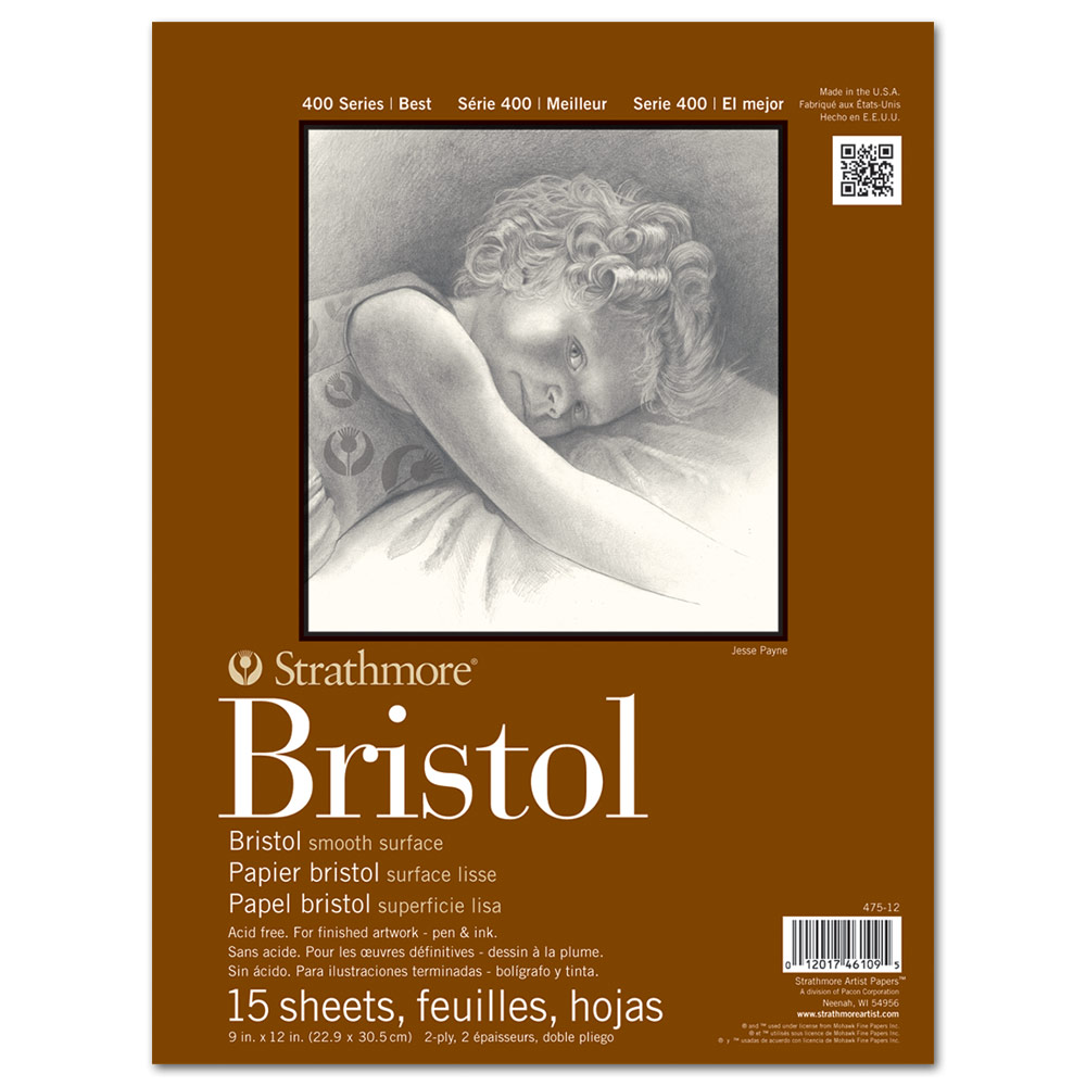Strathmore : 400 Series : Bristol Paper Pads : 2Ply