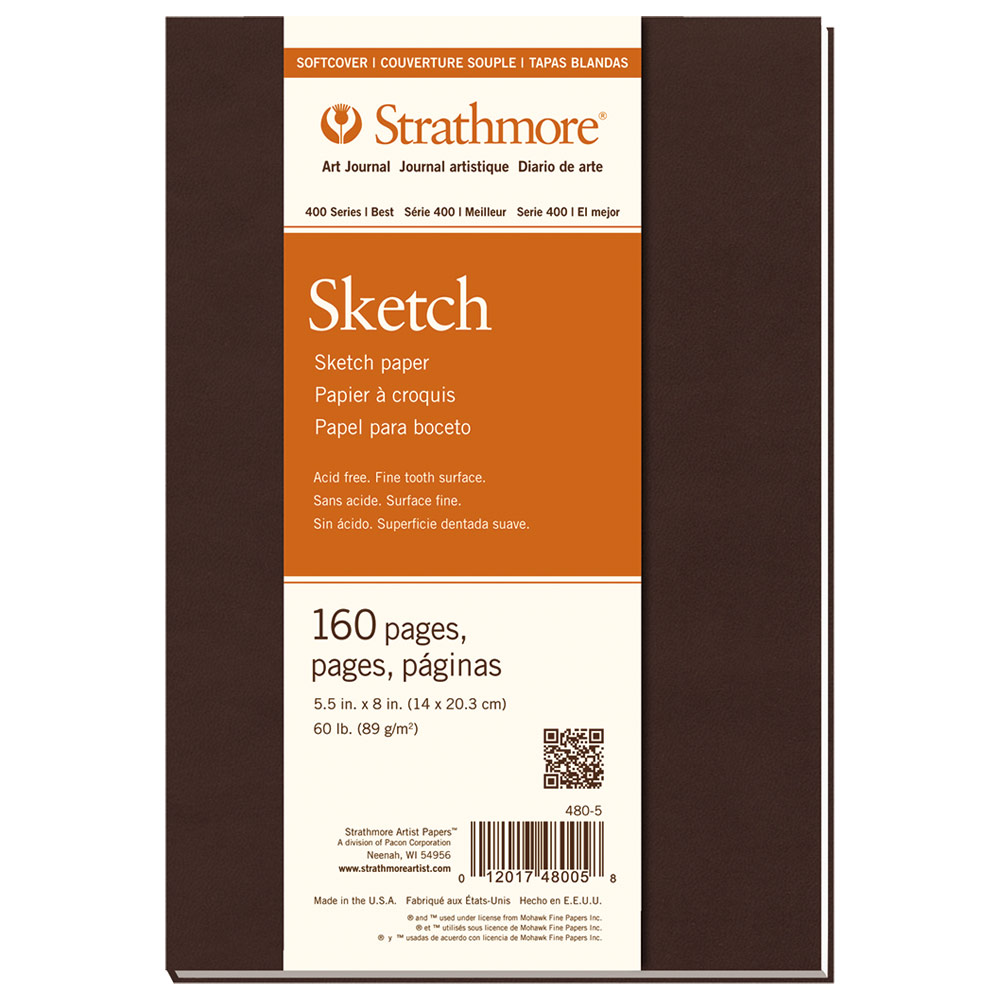 Strathmore 400 Series Sketch Softcover Art Journal 5.5"x8"