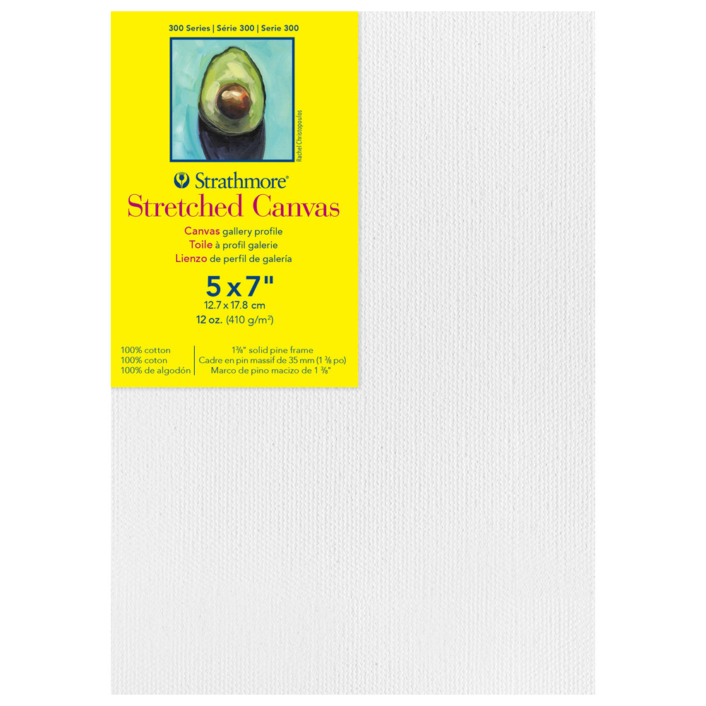 Strathmore 300 Series 12oz Cotton Canvas 1 3/8" Gallery 5"x7"