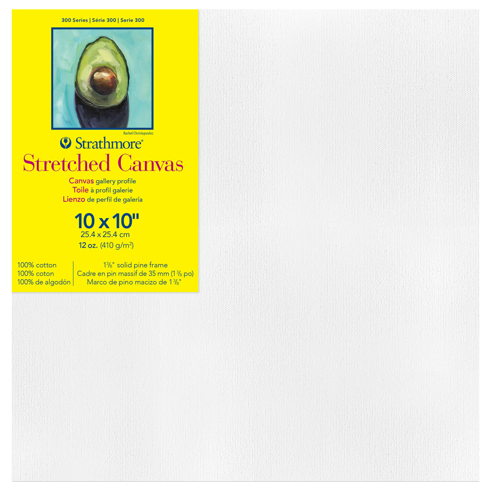 Strathmore 300 Series 12oz Cotton Canvas 1-3/8" Gallery 10"x10"
