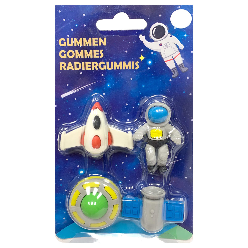 Puzzle Erasers Outer Space