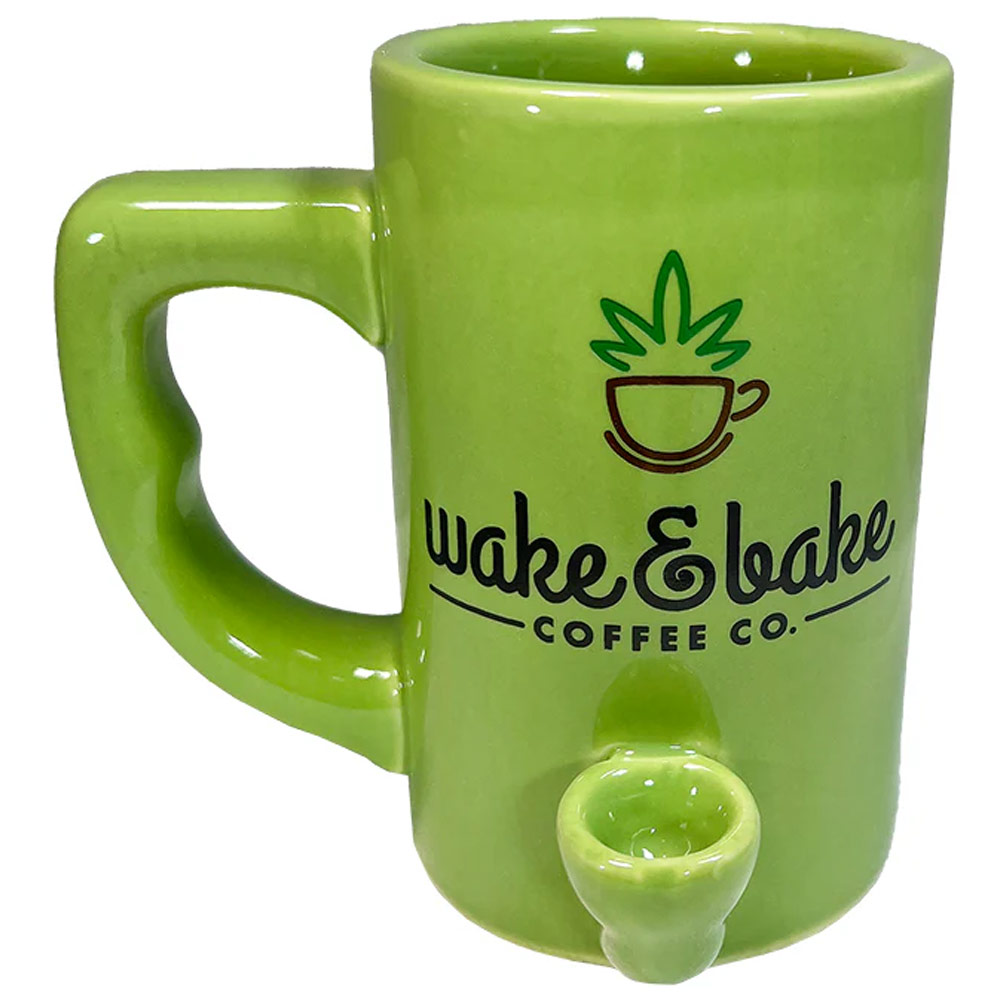 Streamline Ceramic Wake & Bake Mug Green
