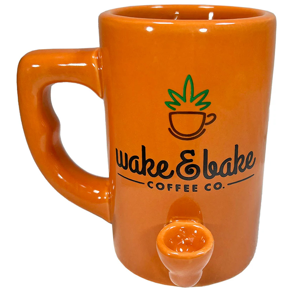 Streamline Ceramic Wake & Bake Mug Orange
